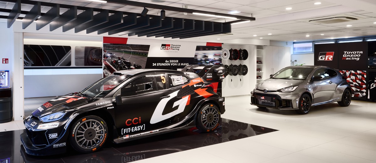 Toyota GAZOO Racing Schauraum Keusch