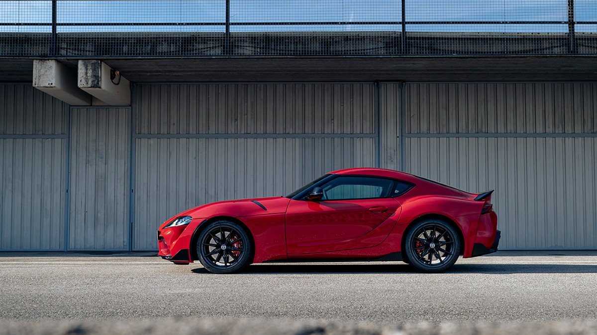 Toyota GR Supra Lightweight Seite
